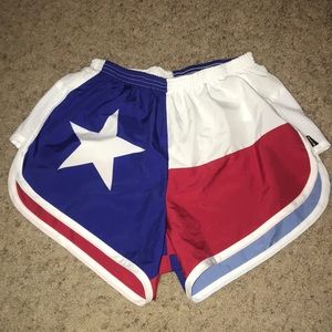 Texas flag shorts